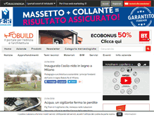 Tablet Screenshot of infobuild.it
